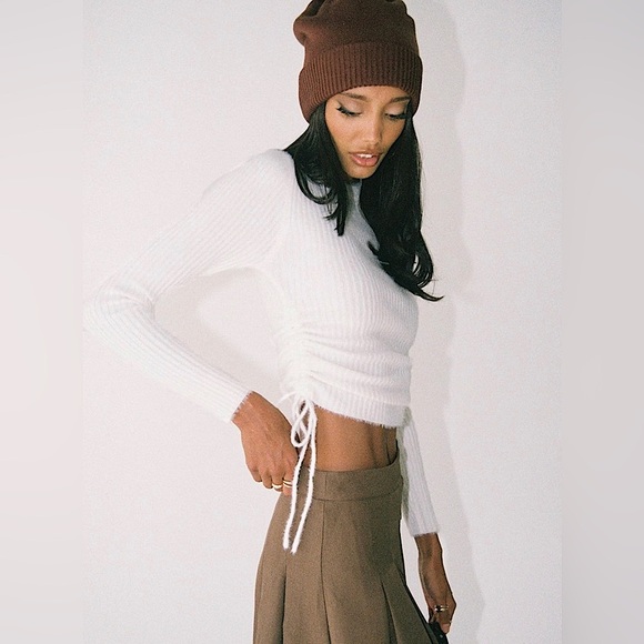 ‘Jessica’ Side Tie Sweater - Picture 1 of 7